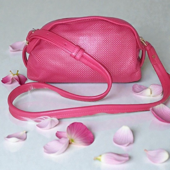 See By Chloe Handbags - See By Chloe Hot Pink Perforated Stars Crossbody Bag/w Dusty ✨🩷